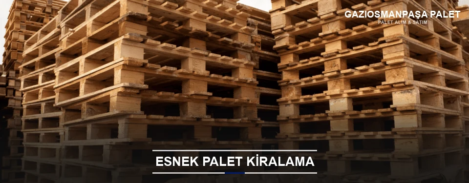 Gaziosmanpaşa Uygun Fiyatlı Palet Kiralama