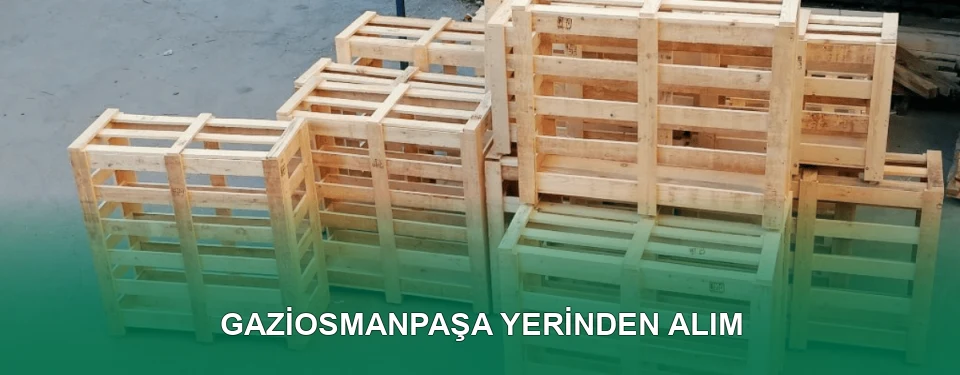 Gaziosmanpaşa Yerinden Palet Toplama
